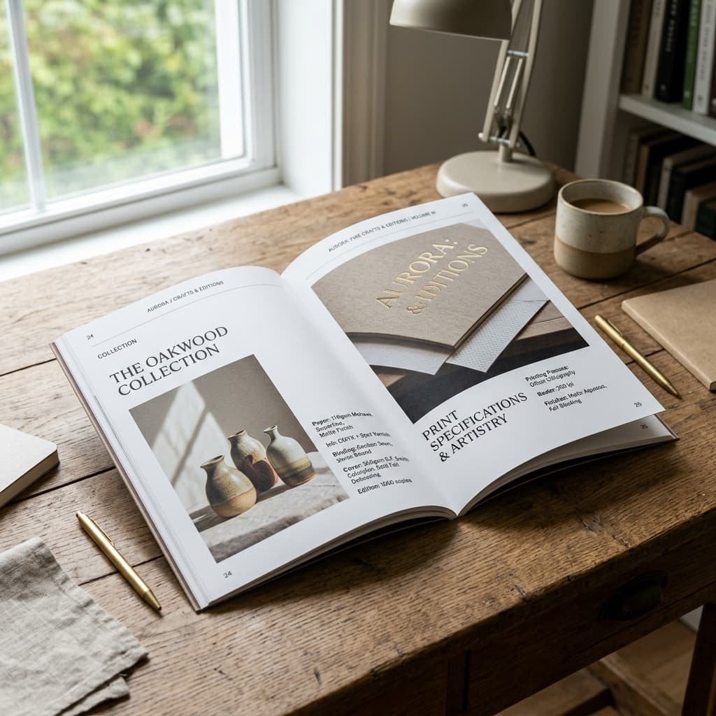 How to Design a Product Catalogue That Converts: Layout, Paper and Print Specs