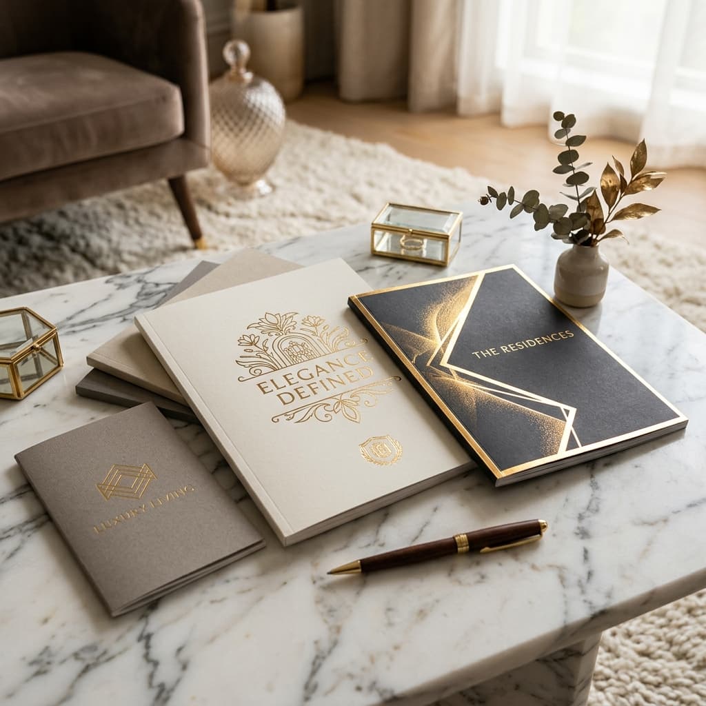 Real Estate Marketing Collateral: What Developers Print and Why It Still Works